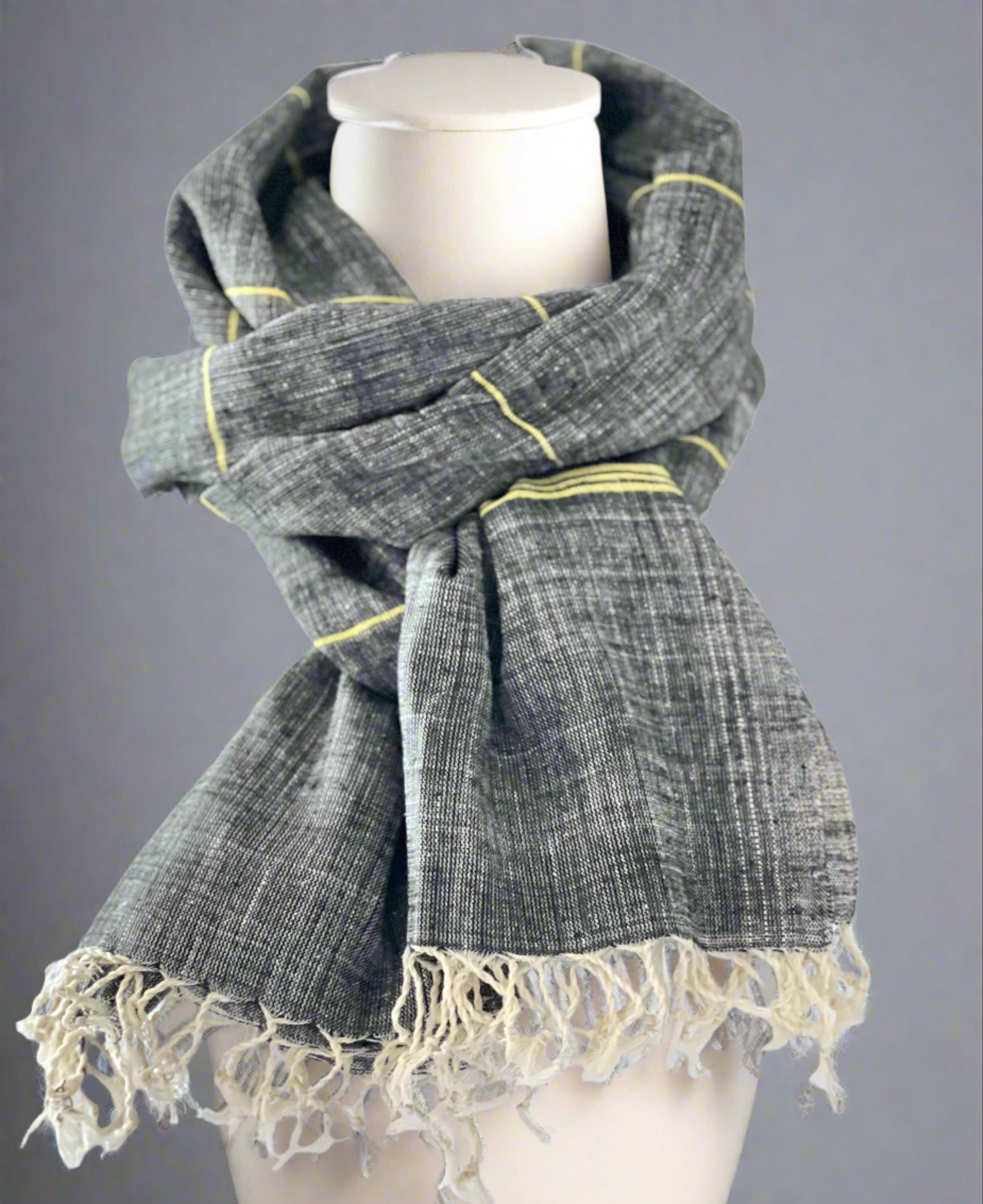 Ash Pure (Vegan) Peace Silk Scarf