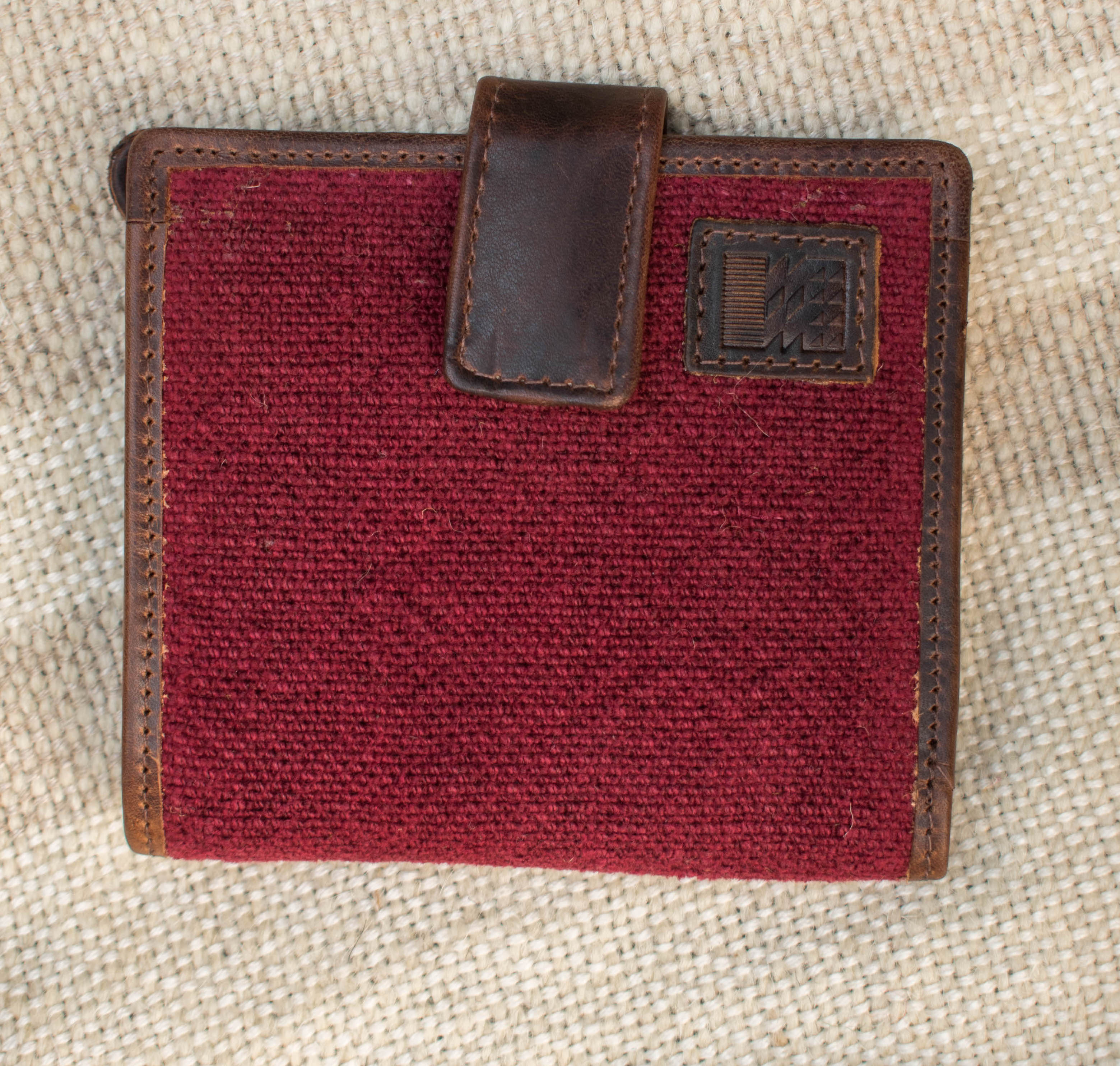 Flip Wallet with Button