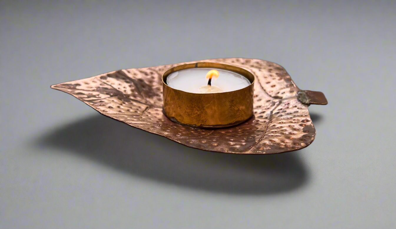 Leaf Tea-light holder (Small) - Wholesale