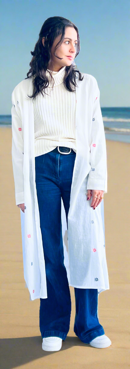 Lily Jamdani Kimono