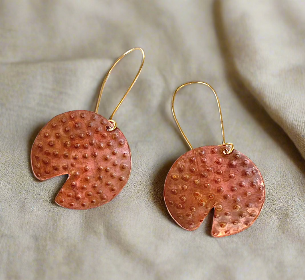 Lotus Leaves Earrings