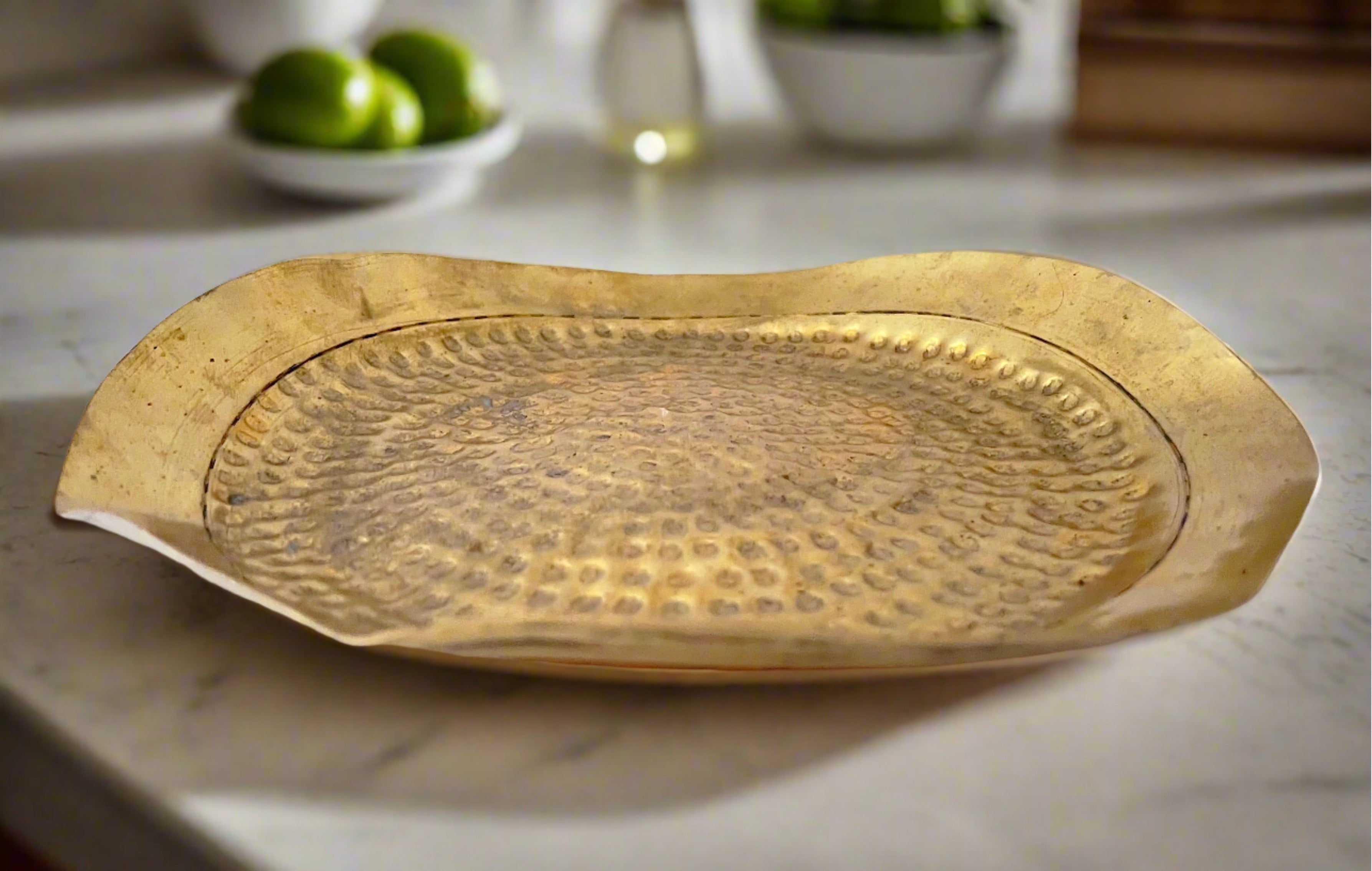 Oro Brass Platter