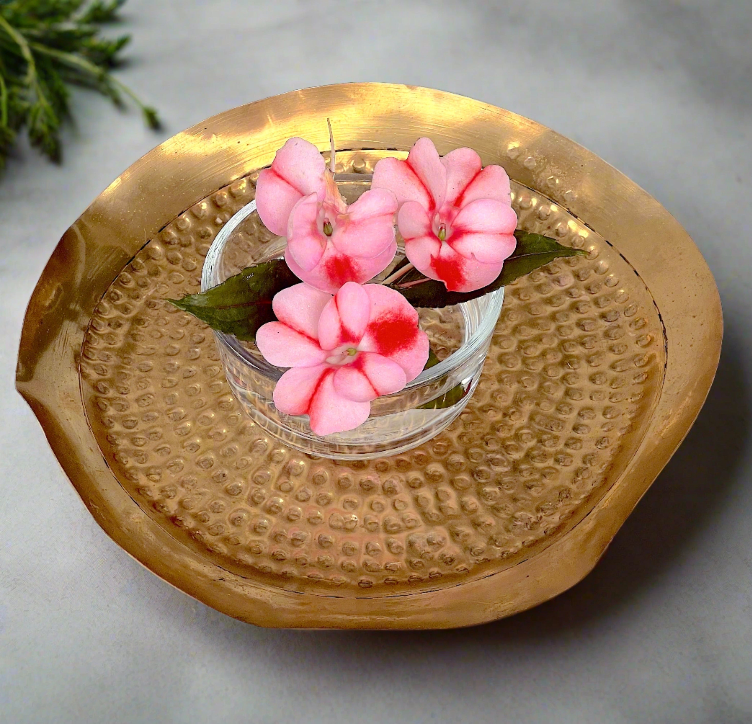 Oro Brass Platter