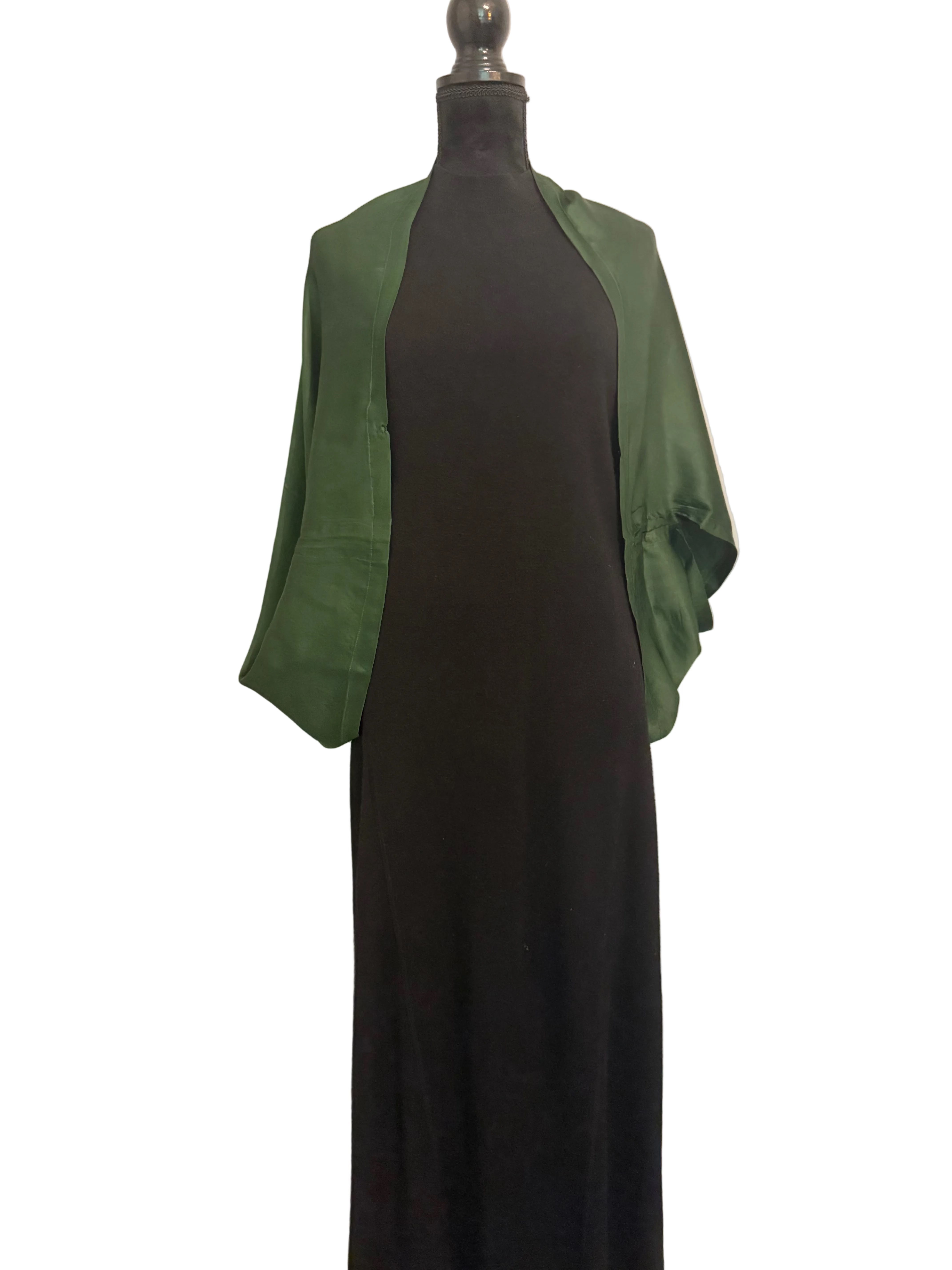 Ocean - Emerald Green Modal Silk Shrug