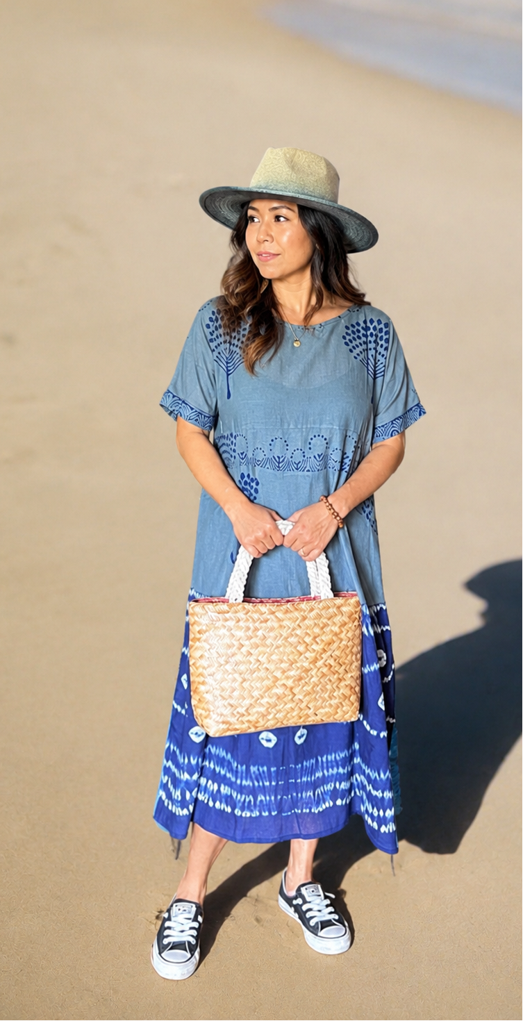 Palm Trees Long Dress