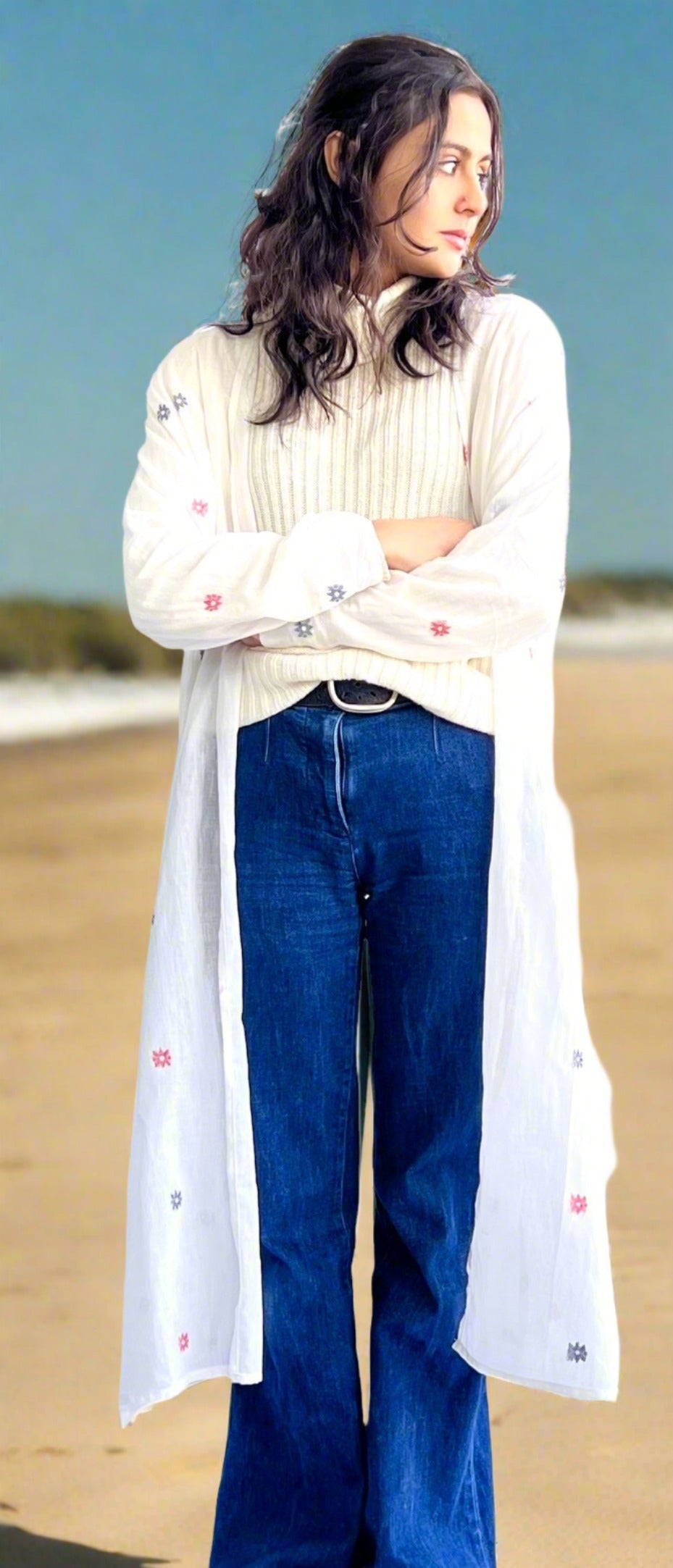 Lily Jamdani Kimono