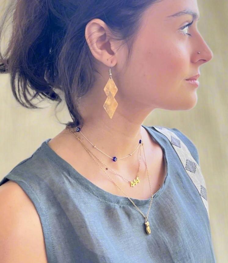 Barfi Earrings