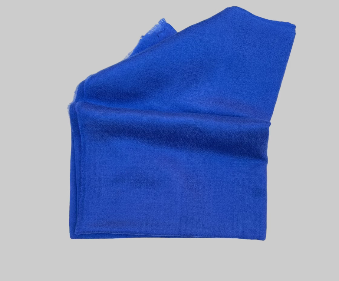 Pure Pashmina Luxury Scarf - Cobalt Blue