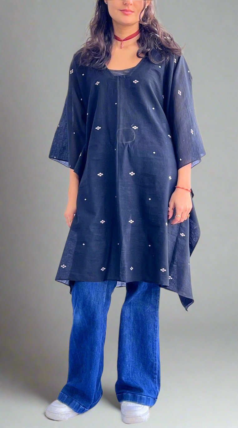 Raat Jamdani Kaftan/Coverall