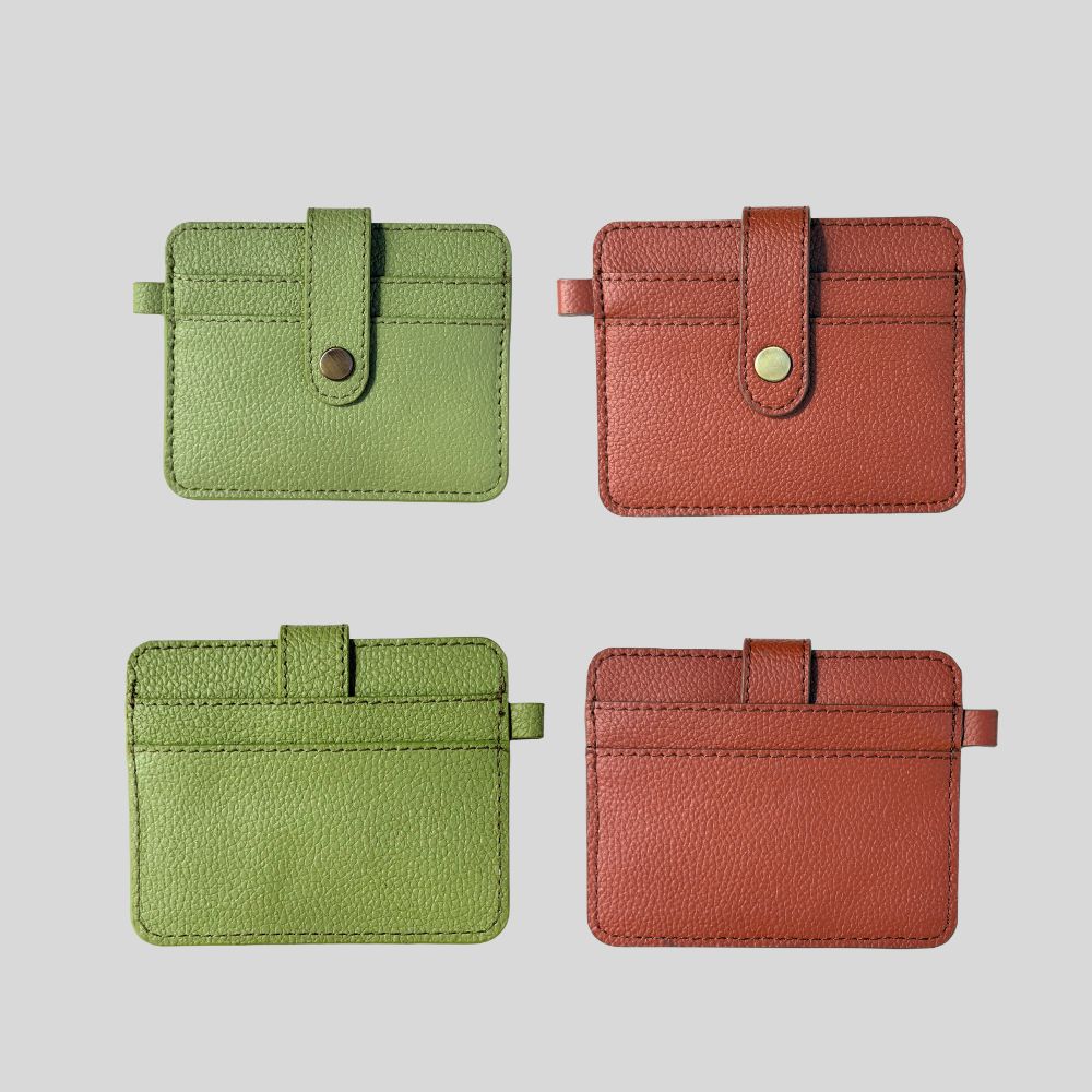 Wholesale Vegan & Sustainable Gift Collection - Design# 314 - Card Case with Loop Button