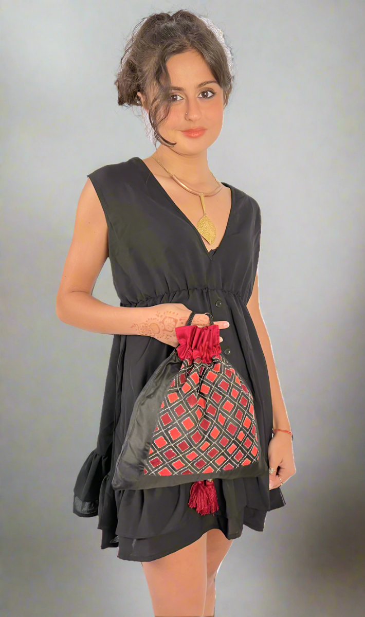 Tara Kantha Cocktail Purse