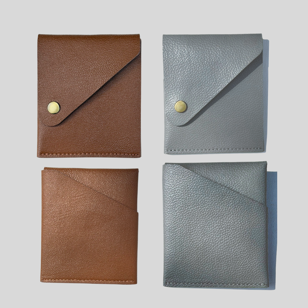 Wholesale Vegan & Sustainable Gift Collection - Design #RMF 316 - Card Case with Pyramid Flap