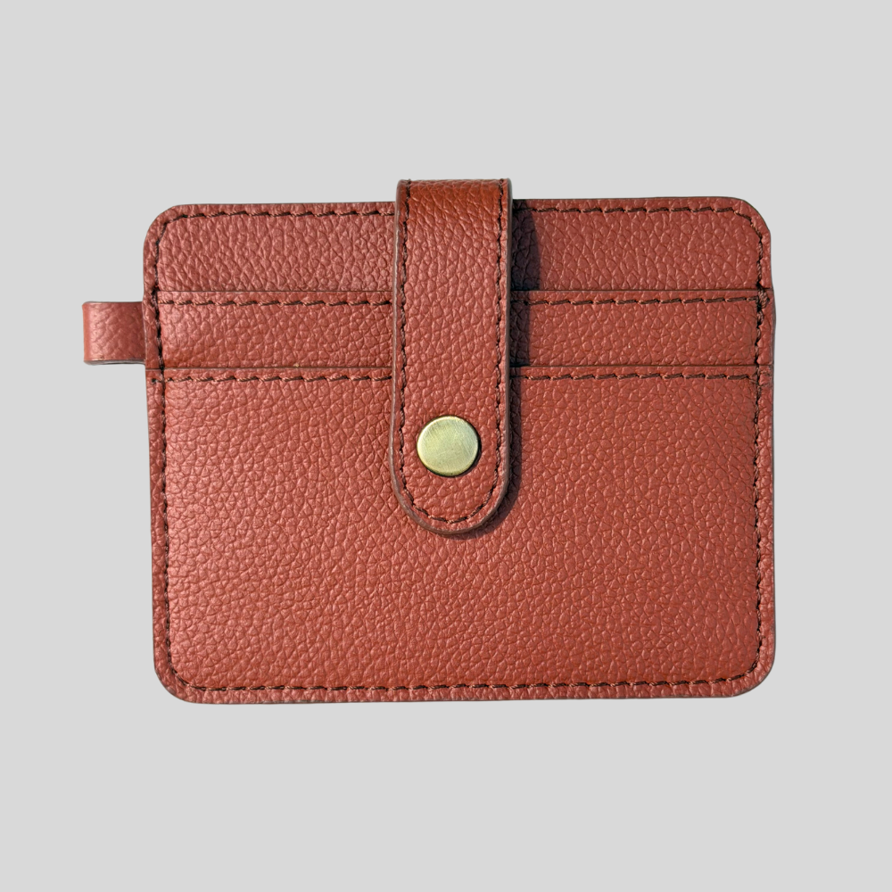 Wholesale Vegan & Sustainable Gift Collection - Design# 314 - Card Case with Loop Button