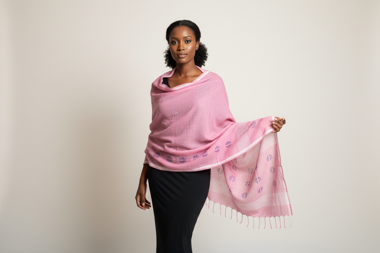 pretty_in_pink_-_luxurious muslin_jamdani_wrap