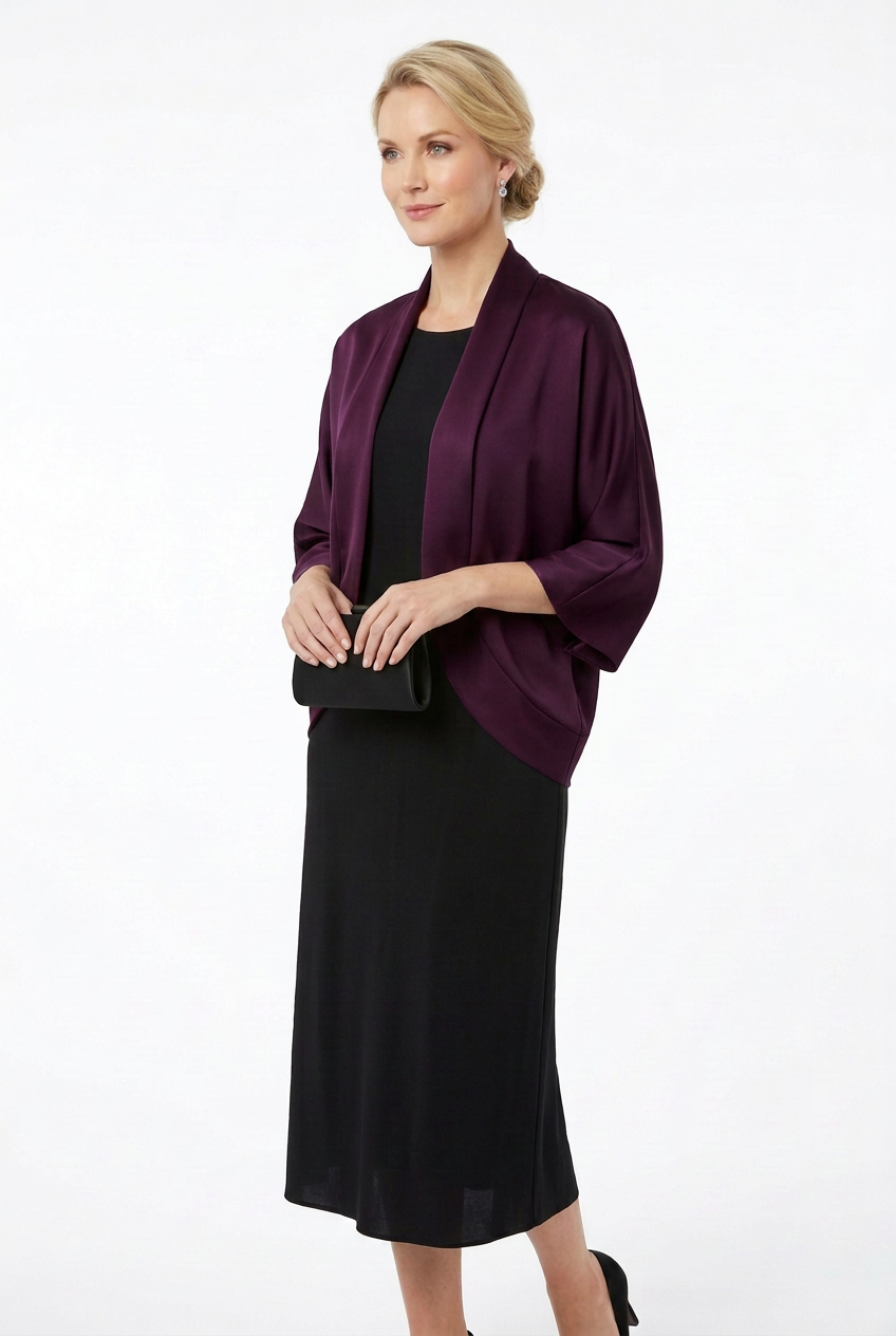 Amethyst - Luxury Modal Silk Shrug