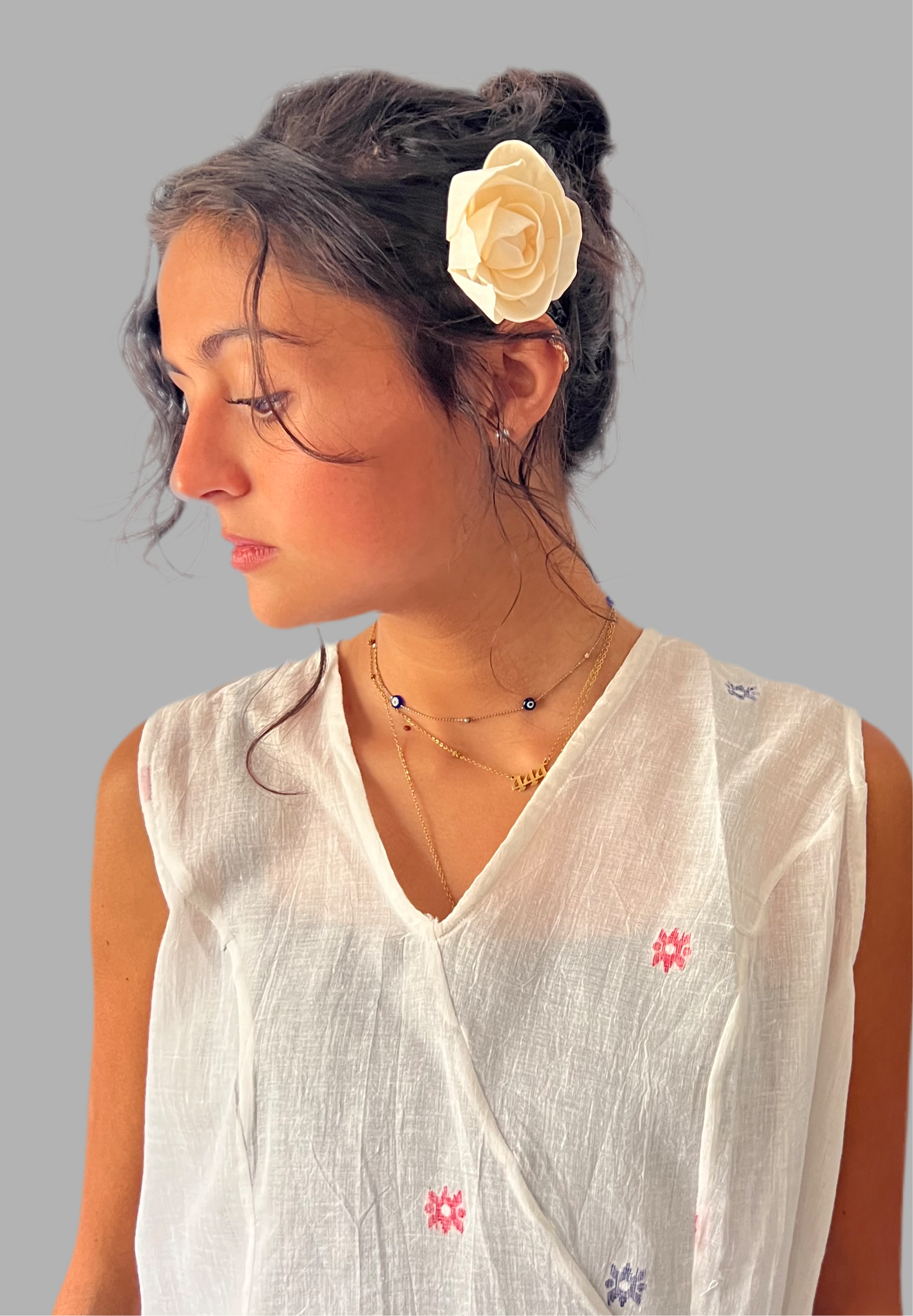 Peony - Shola Flower Hair Clip