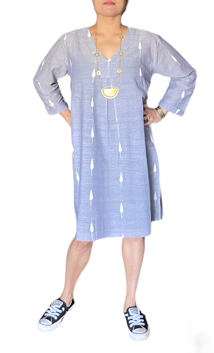 Charleston Short Dress-Kaftan