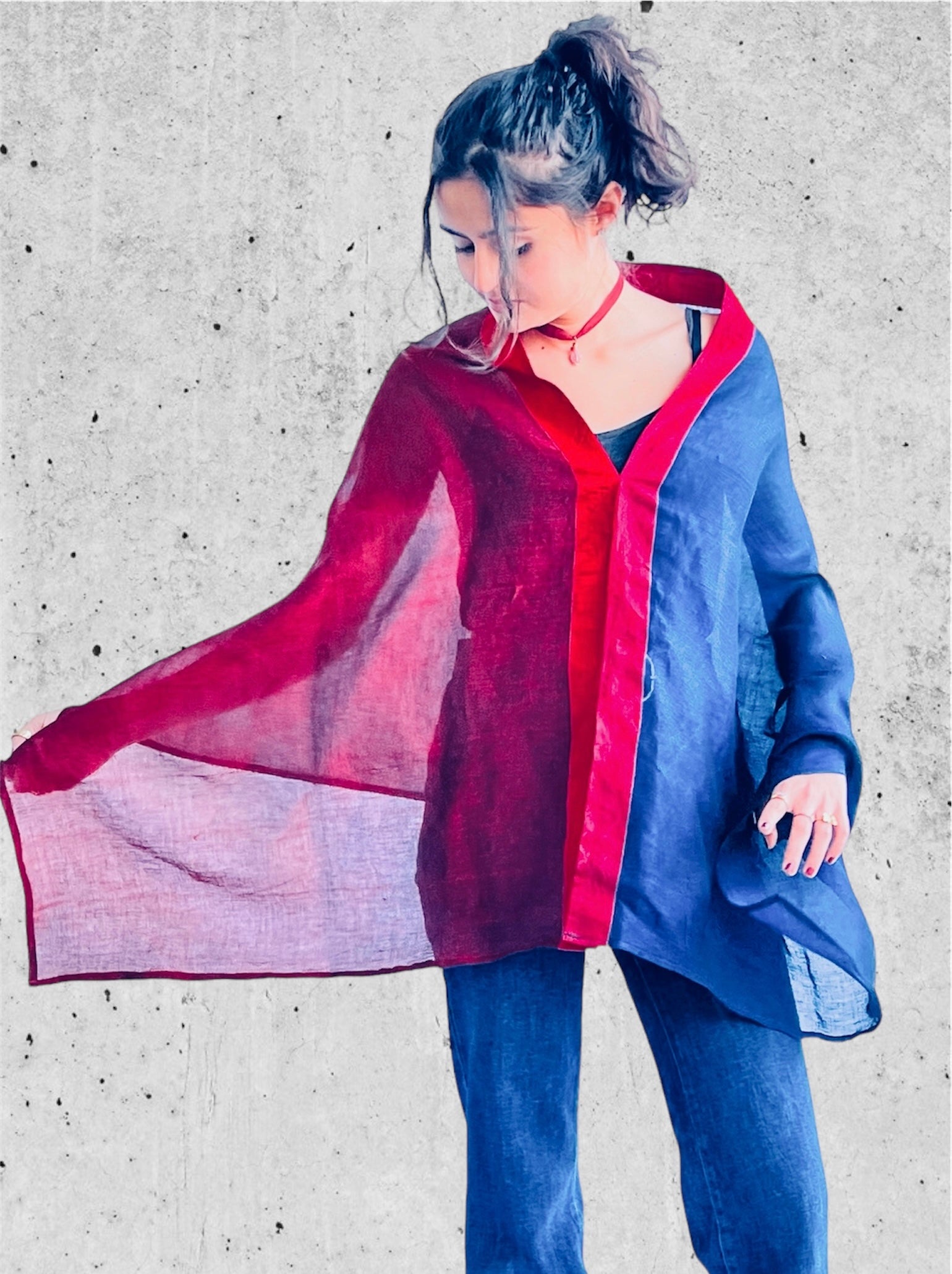 Duality Cape - a Versatile fashion accessory