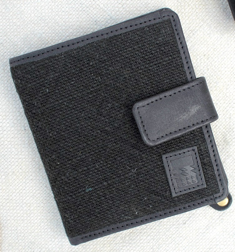 Flip Wallet with Button
