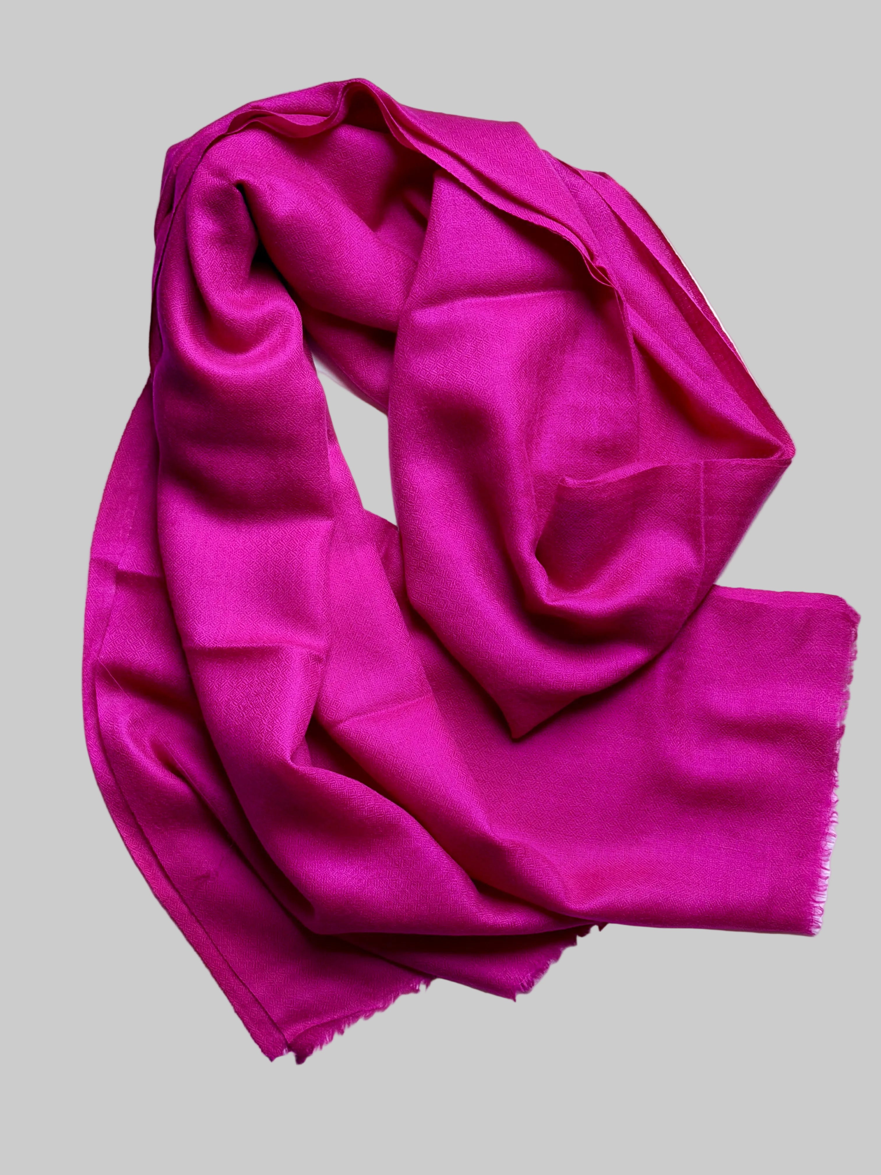 Fuchsia Luxury Pashmina Scarf 