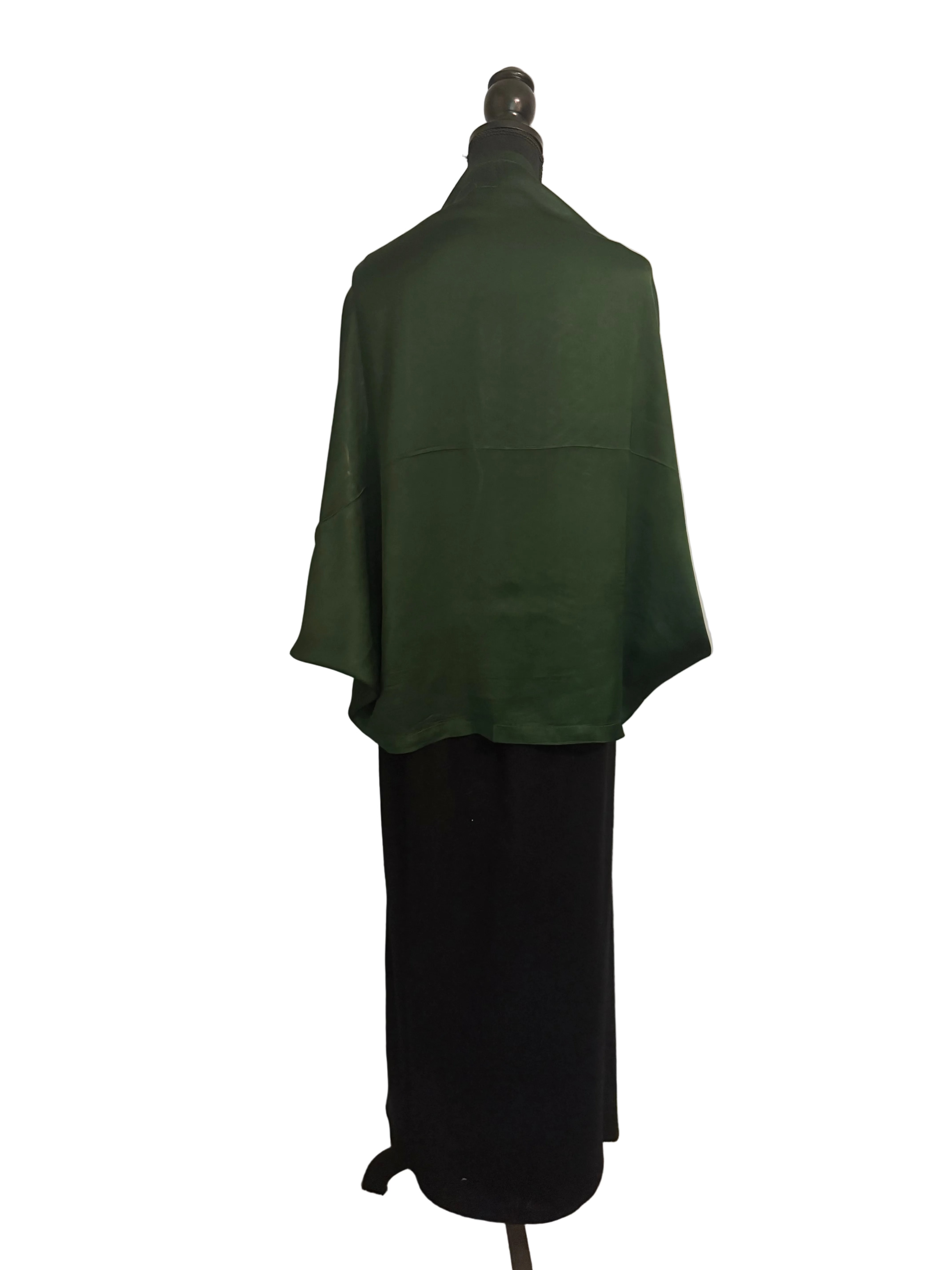 Ocean - Emerald Green Luxury Modal Silk Shrug