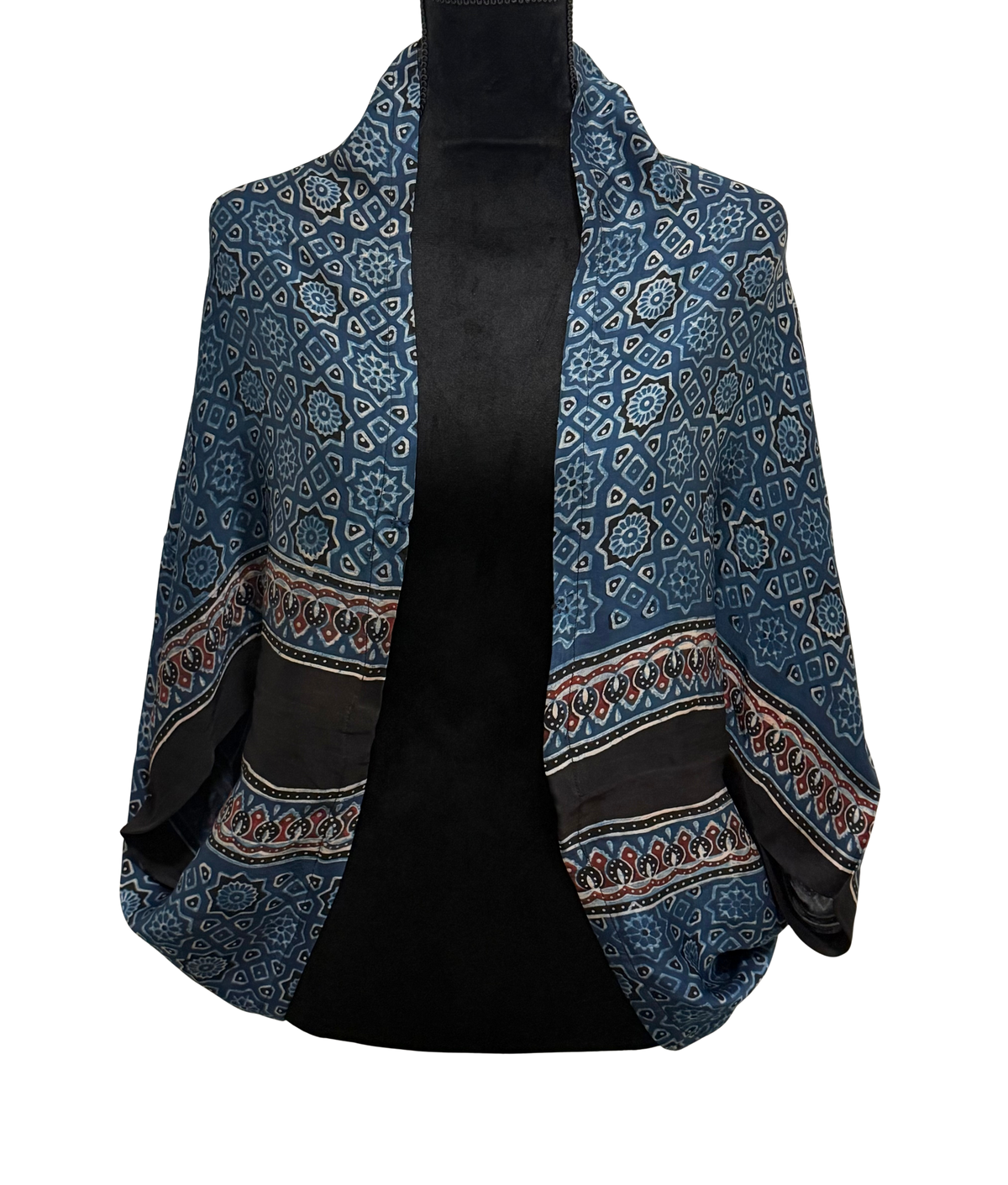 Star - Ajrakh Modal Silk shrug - All Season