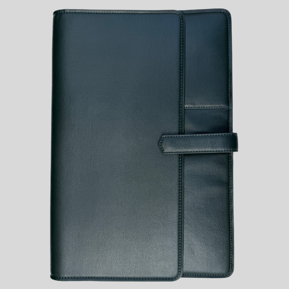 Wholesale Vegan & Sustainable Gift Collection - Design# L01 - Green Laptop Case with flap
