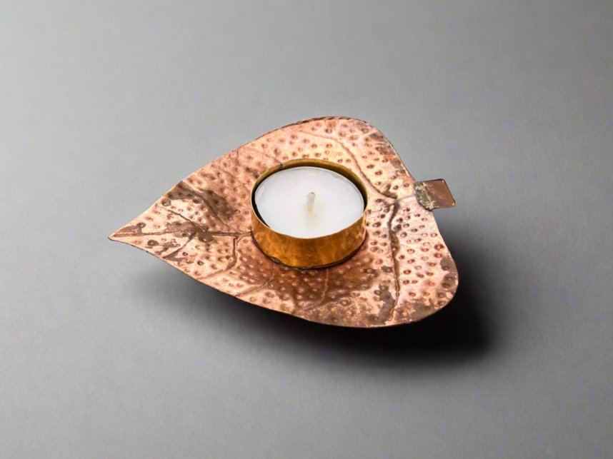Leaf Tea-light holder (Small) - Wholesale
