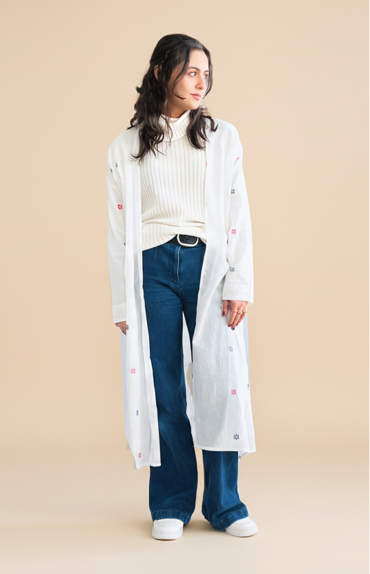 Lily Jamdani Kimono