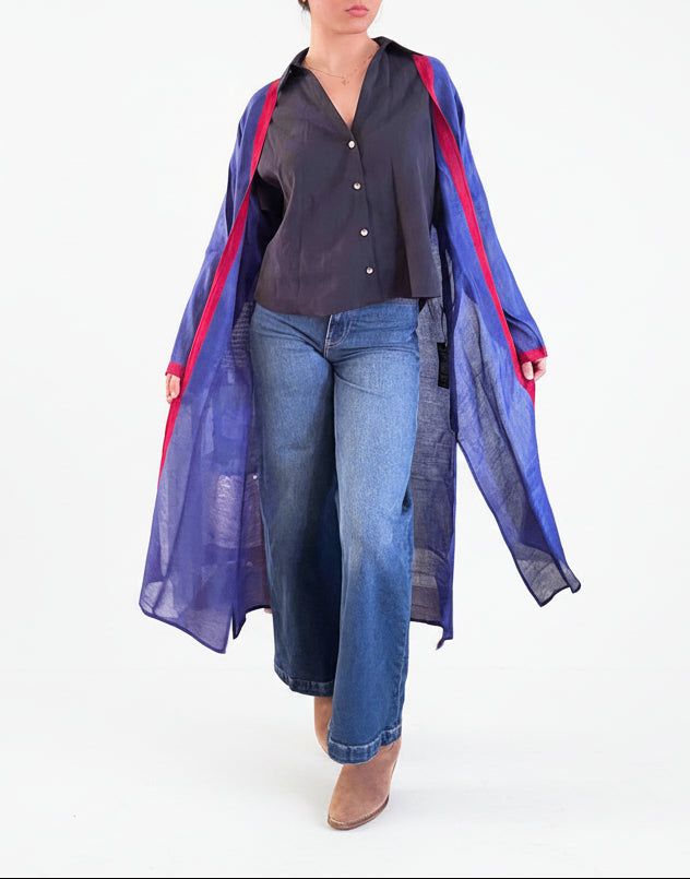 Neela Kimono - cobalt blue