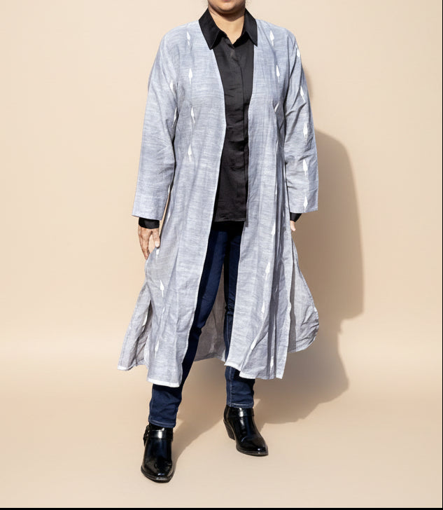 Paan Jamdani Kimono