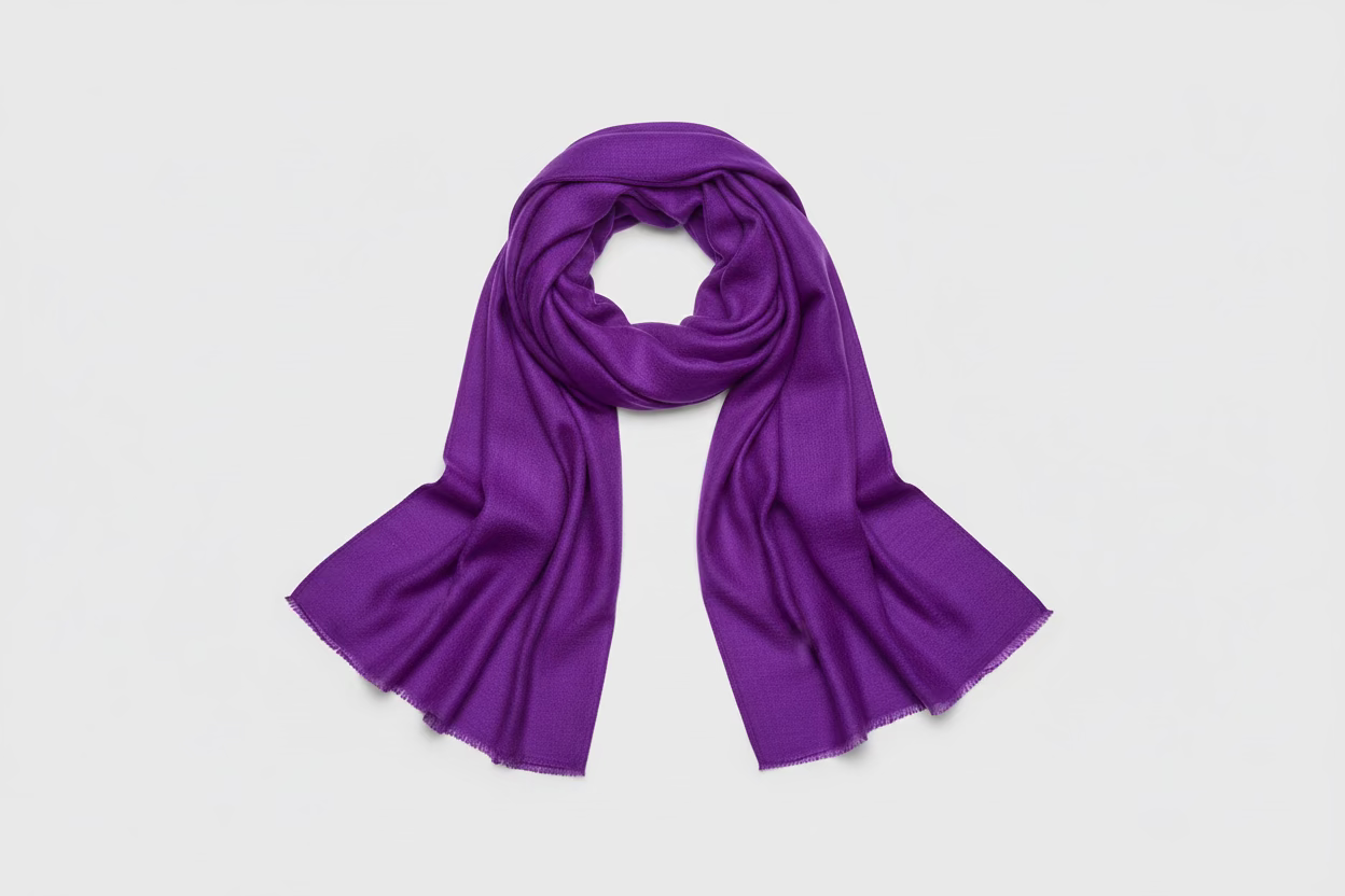 Pure Pashmina Luxury Scarf - Amethyst
