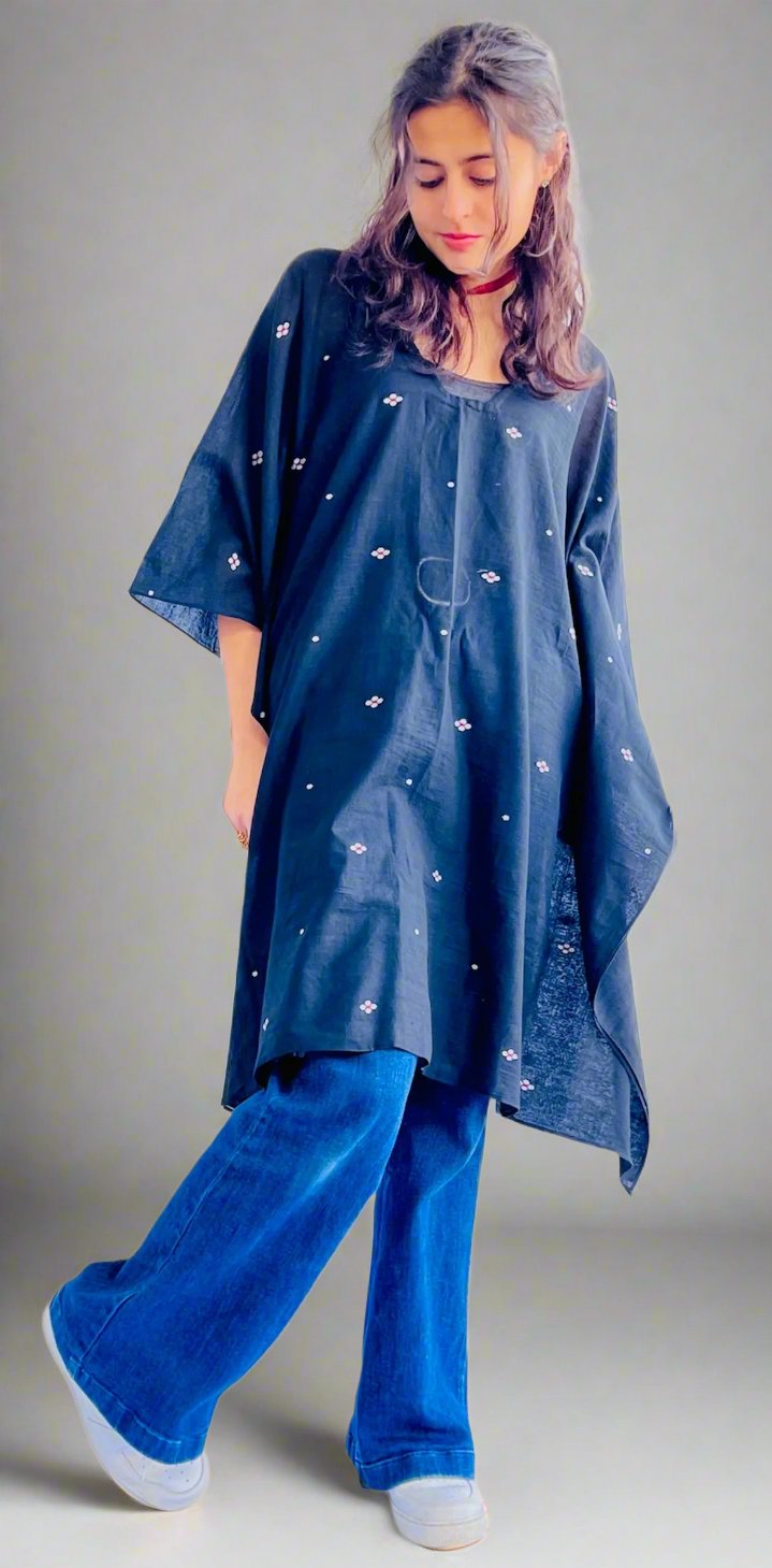 Raat Jamdani Kaftan/Coverall