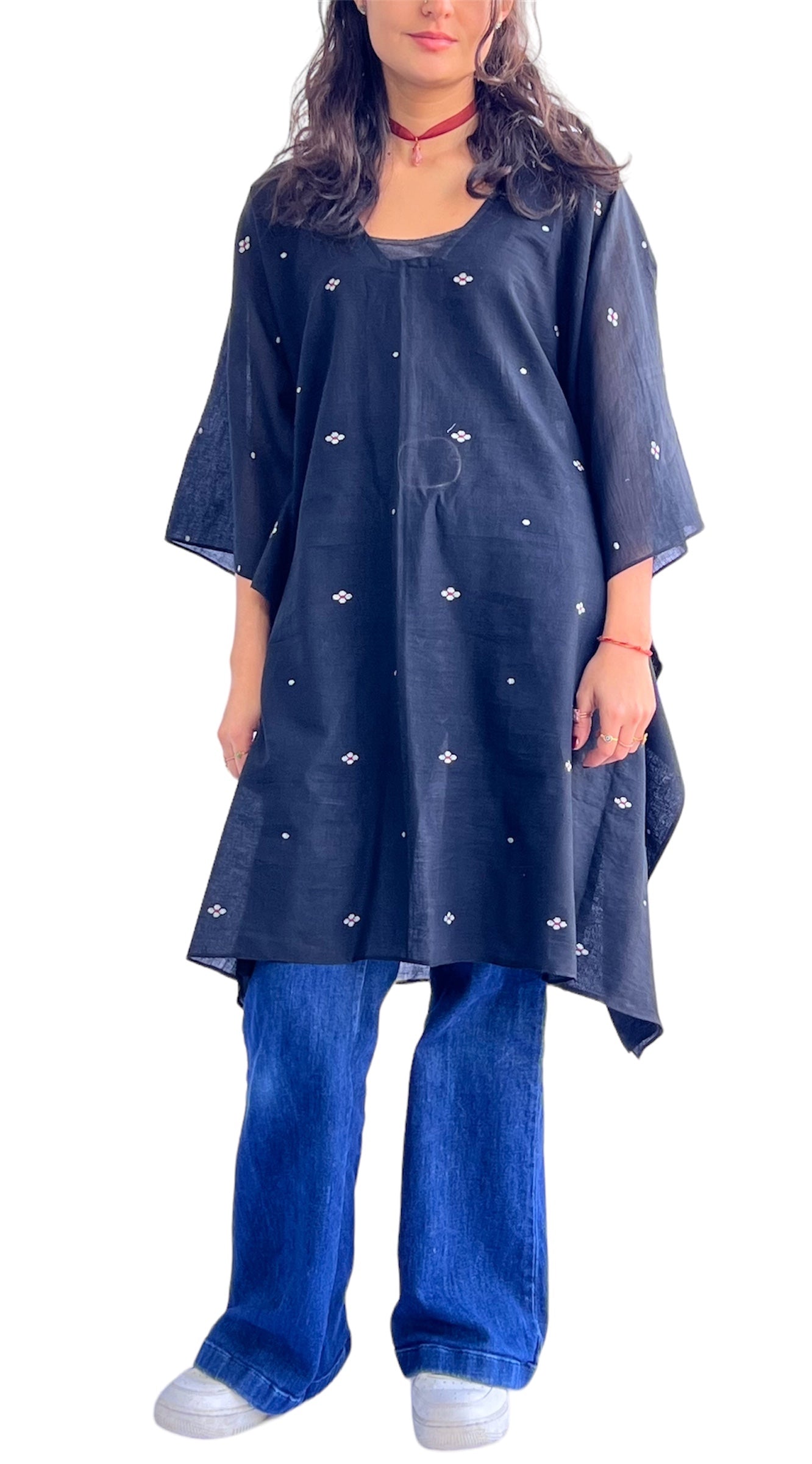 Raat Jamdani Kaftan/Coverall