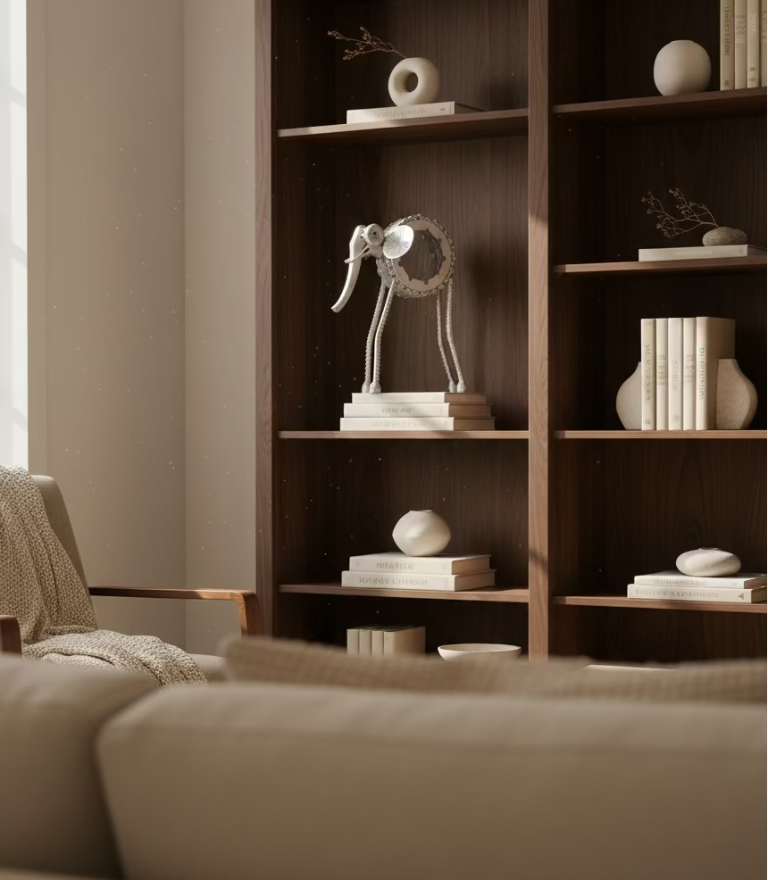 Elephant - Repurposed Metal Sculptural Art