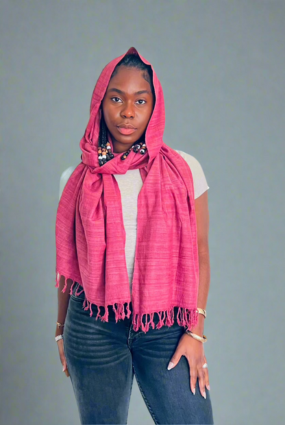 Rose Pure (Vegan) Peace Silk Scarf