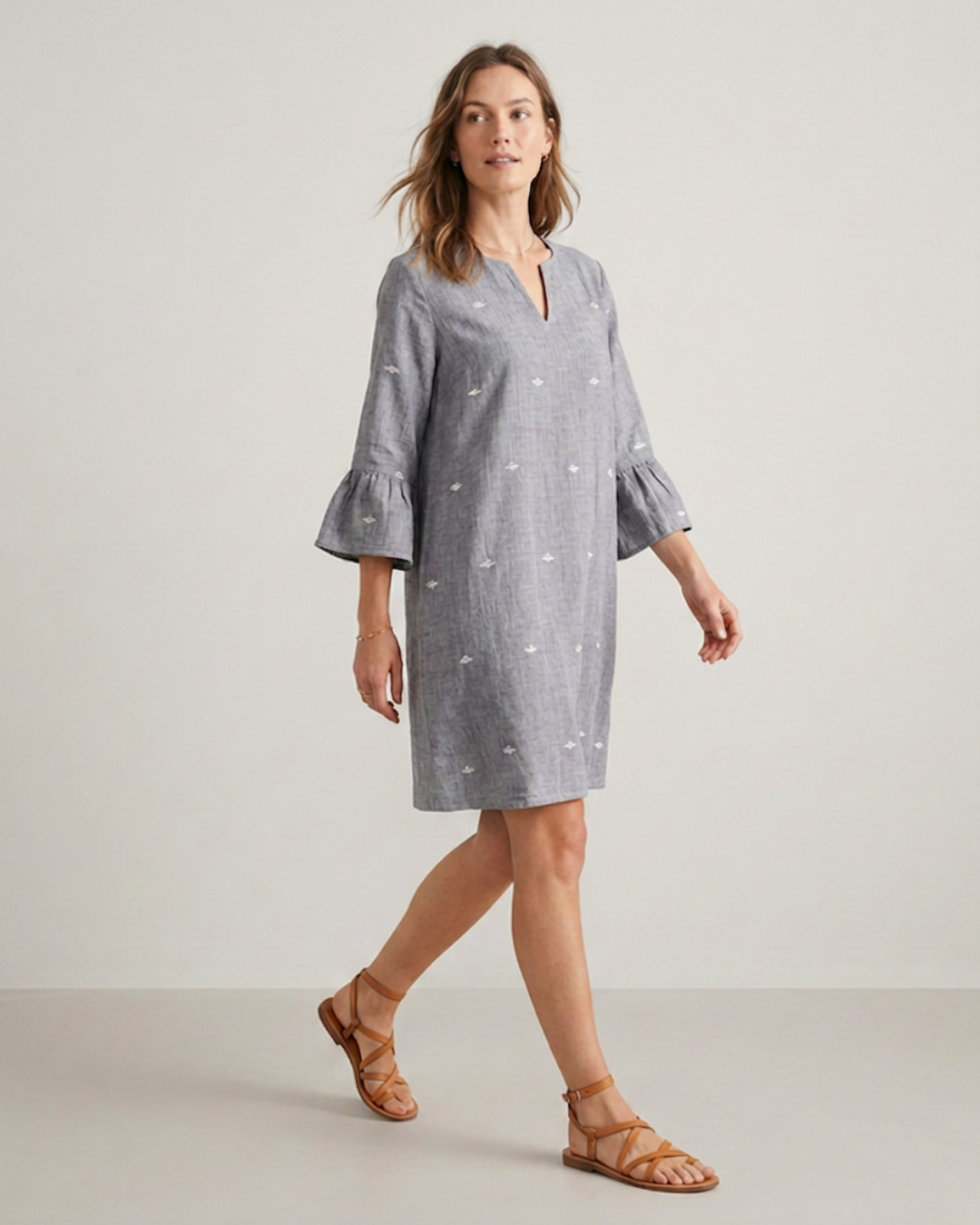 Wholesale - Monsoon with Ruffled Sleeves