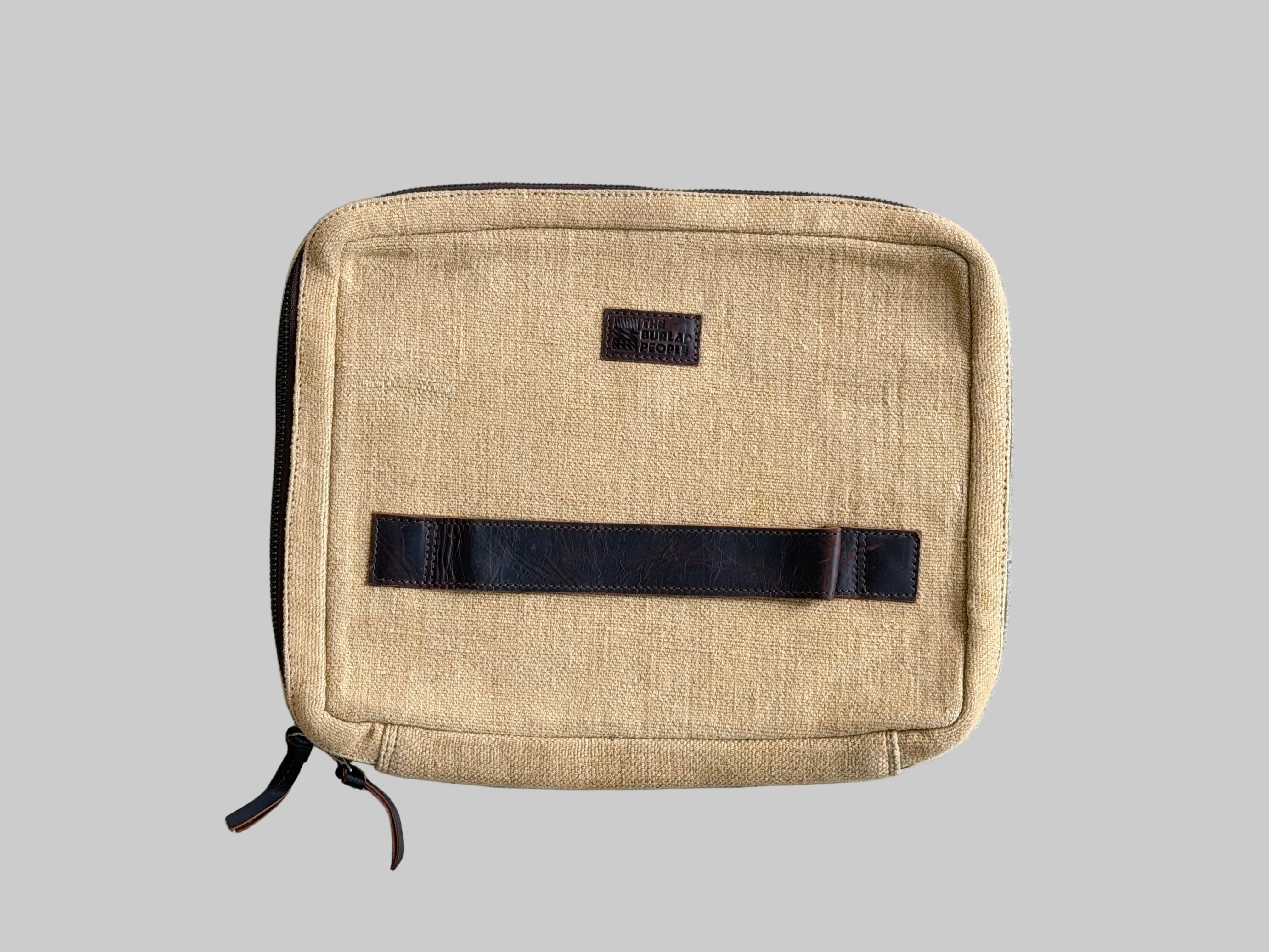 iPad Organizer Bag - beige - back
