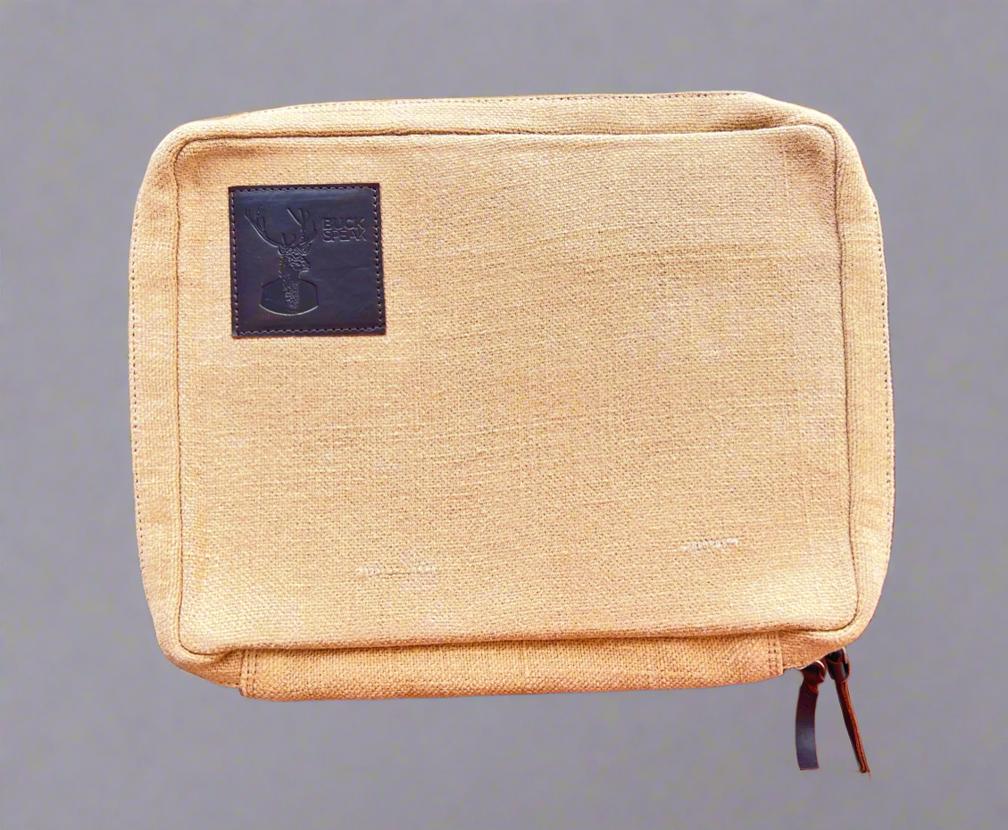iPad Organizer Bag - beige - front