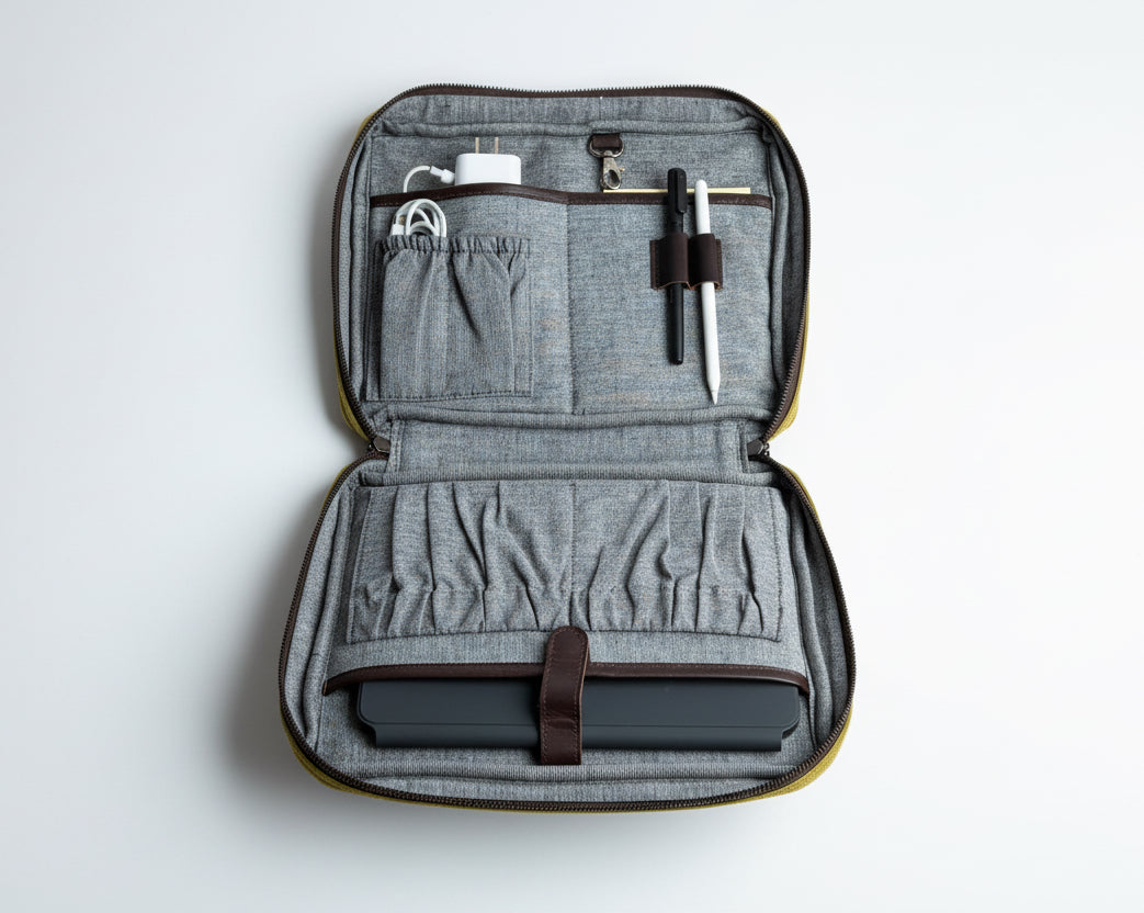 iPad Organizer Bag - inside view